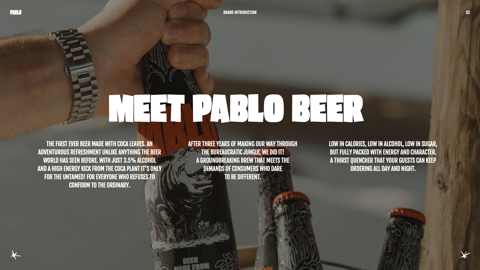 Meet Pablo Beer.