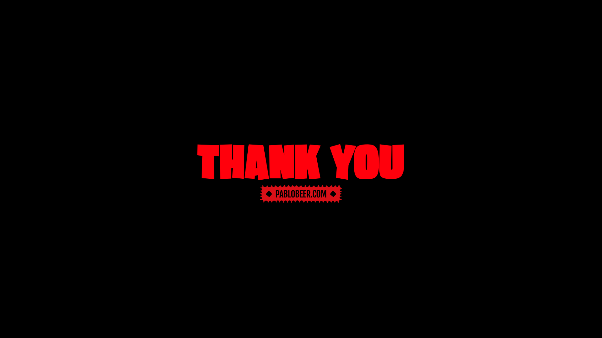 Thank you. Pablobeer.com.